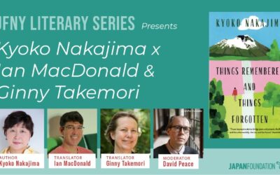 JFNY Literary Series Episode 6: Kyoko Nakajima & Ian MacDonald & Ginny Tapley Takemori